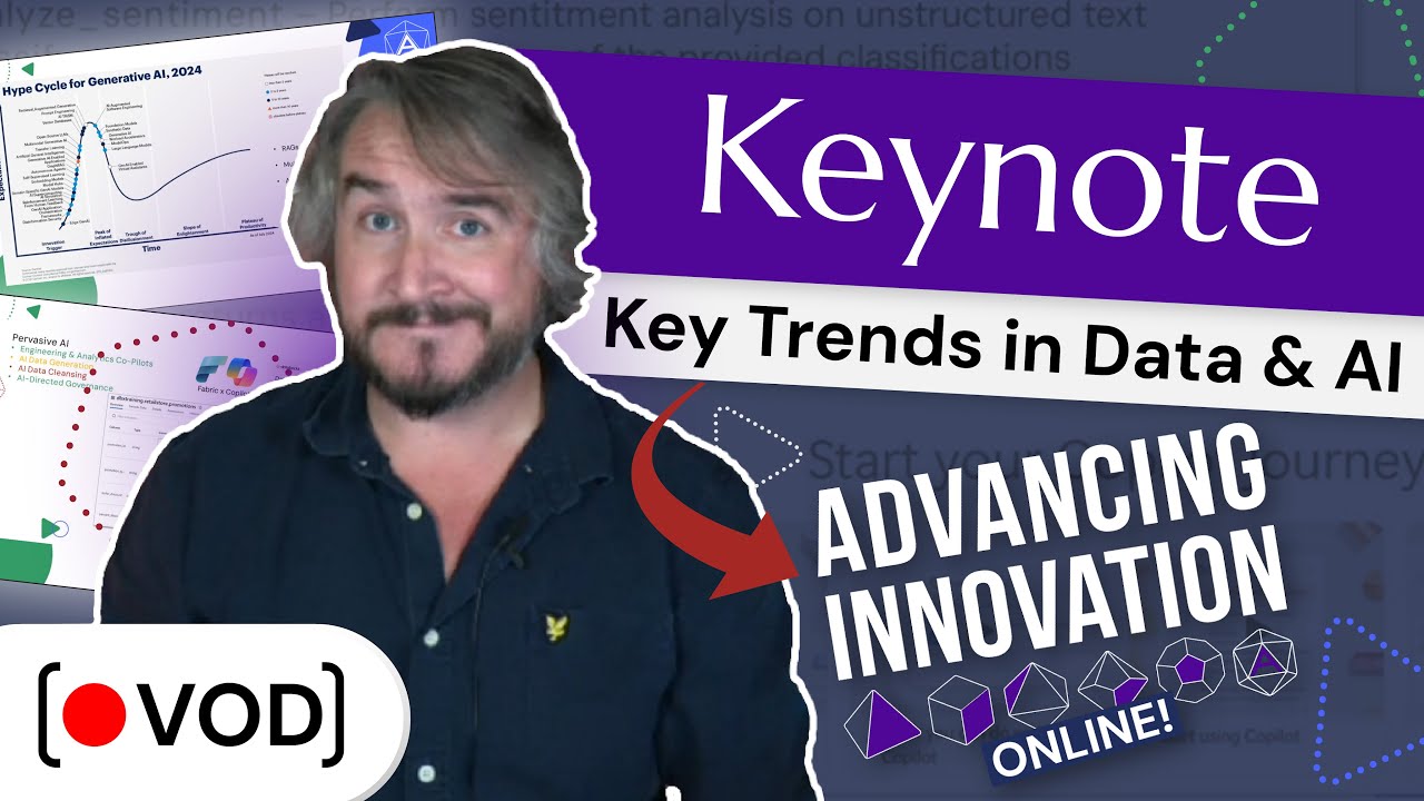Keynote - Key Trends in Data & AI - Advancing Innovation: Online