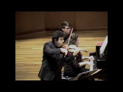 Sergiu Schwartz - Brahms Violin Sonata No. 3, I Allegro