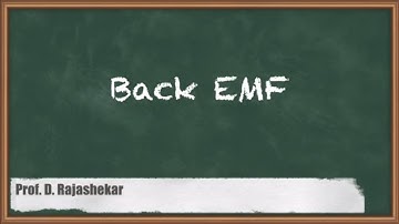 Mastering Back Electromotive Force For GATE Electrical Machines