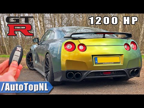 1200HP NISSAN GTR SW Performance REVIEW on AUTOBAHN (NO SPEED LIMIT) by AutoTopNL