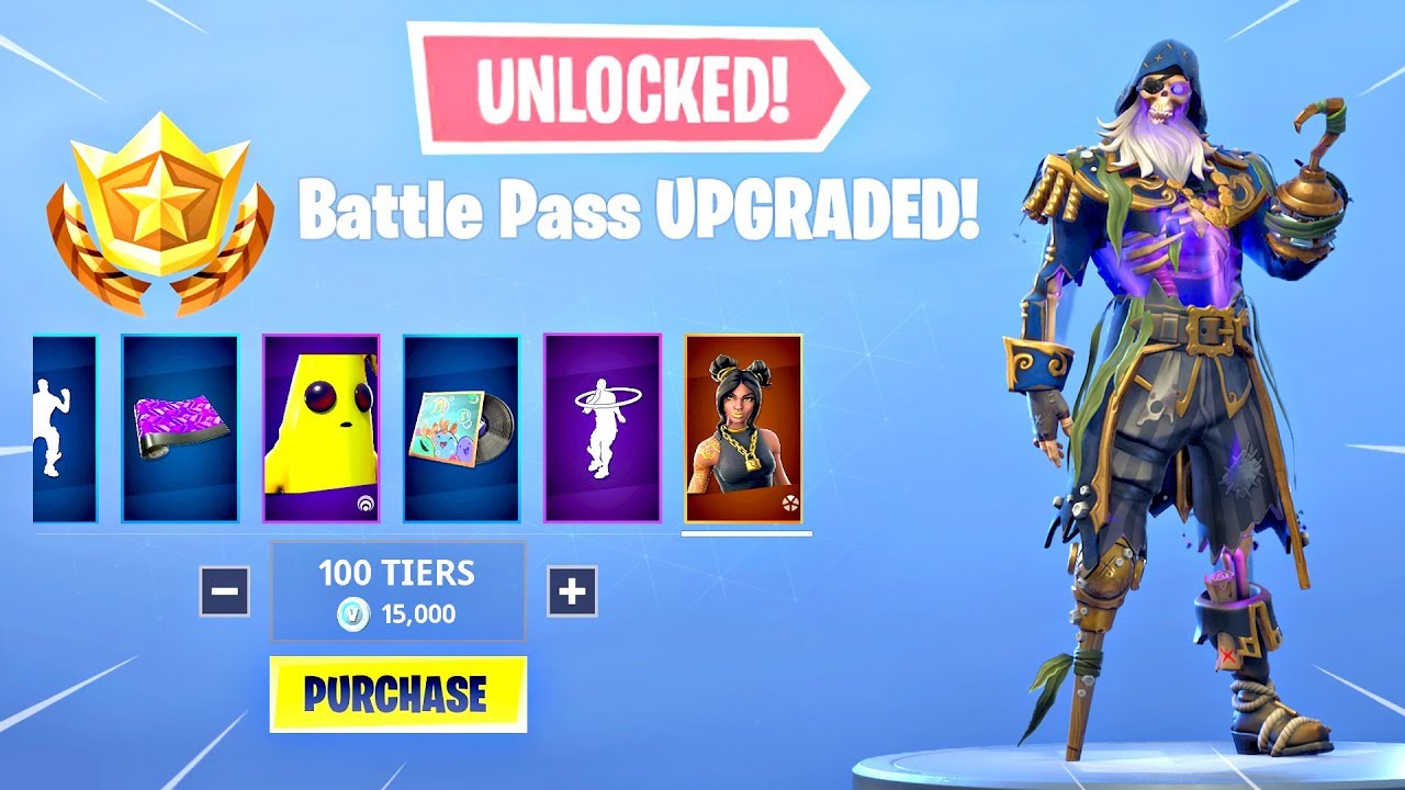 Buying All 100 Tiers Season 8 Battle Pass All Items Unlocked - buying all 100 tiers season 8 battle pass all items unlocked fortnite battle royale