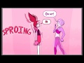 Spinel meets pink pearl comic dub