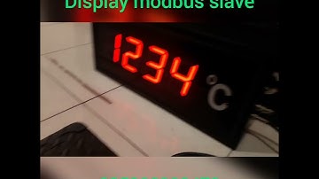 display modbus slave