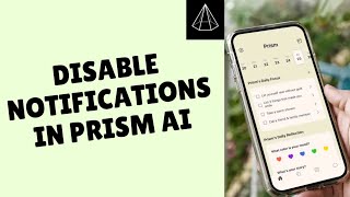 كيفية تعطيل الإشعارات في تطبيق Prism AI 2026؟ screenshot 2