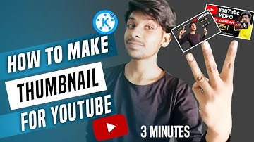 How to make THUMBNAIL in Kinemaster | Thumbnail Kaise Banaye | यूट्यूब वीडियो के लिए थंबनेल कैसे बना