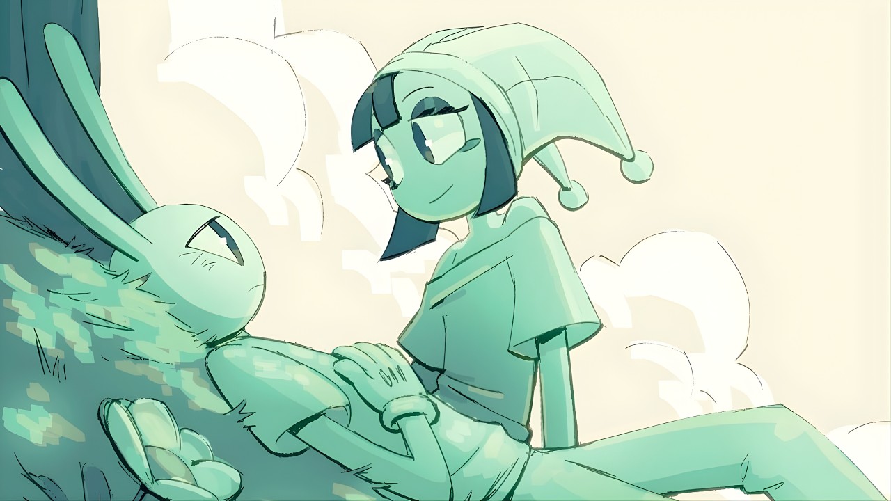 Pomni’s Hat Is More Than a Costume Open World AU😳❤️| Pomni x Jax | Digital Circus Comic Dun