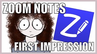 ZoomNotes First Impression for Digital Planning!