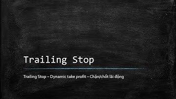 [Chiến lược đầu tư] Chặn/chốt lãi động - Trailing Stop - Dynamic take profit