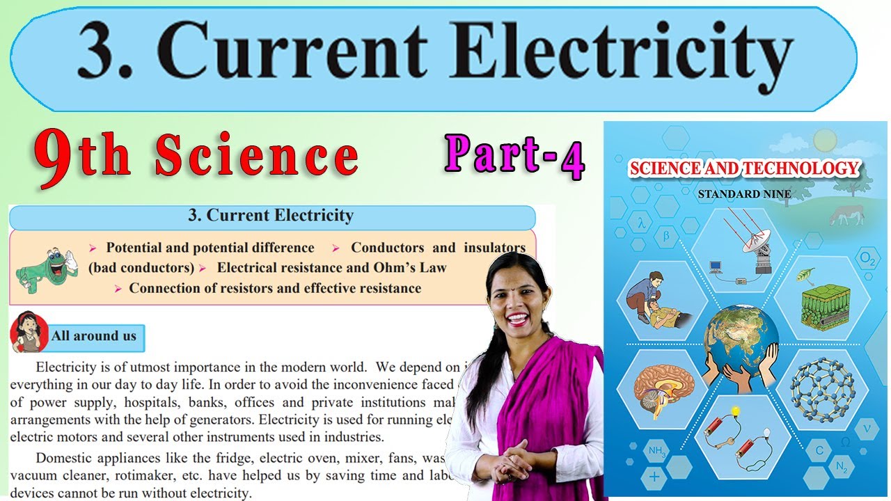 9th Science | Chapter 3 | Current Electricity | Part 4 | NCERT ...