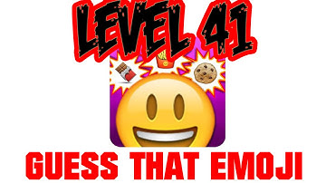 Guess That Emoji Level 41 - All Answers - Walkthrough ( By IcySpark )