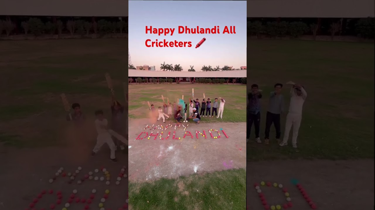 Happy Dhulandi All Cricketers 🖍️ 
