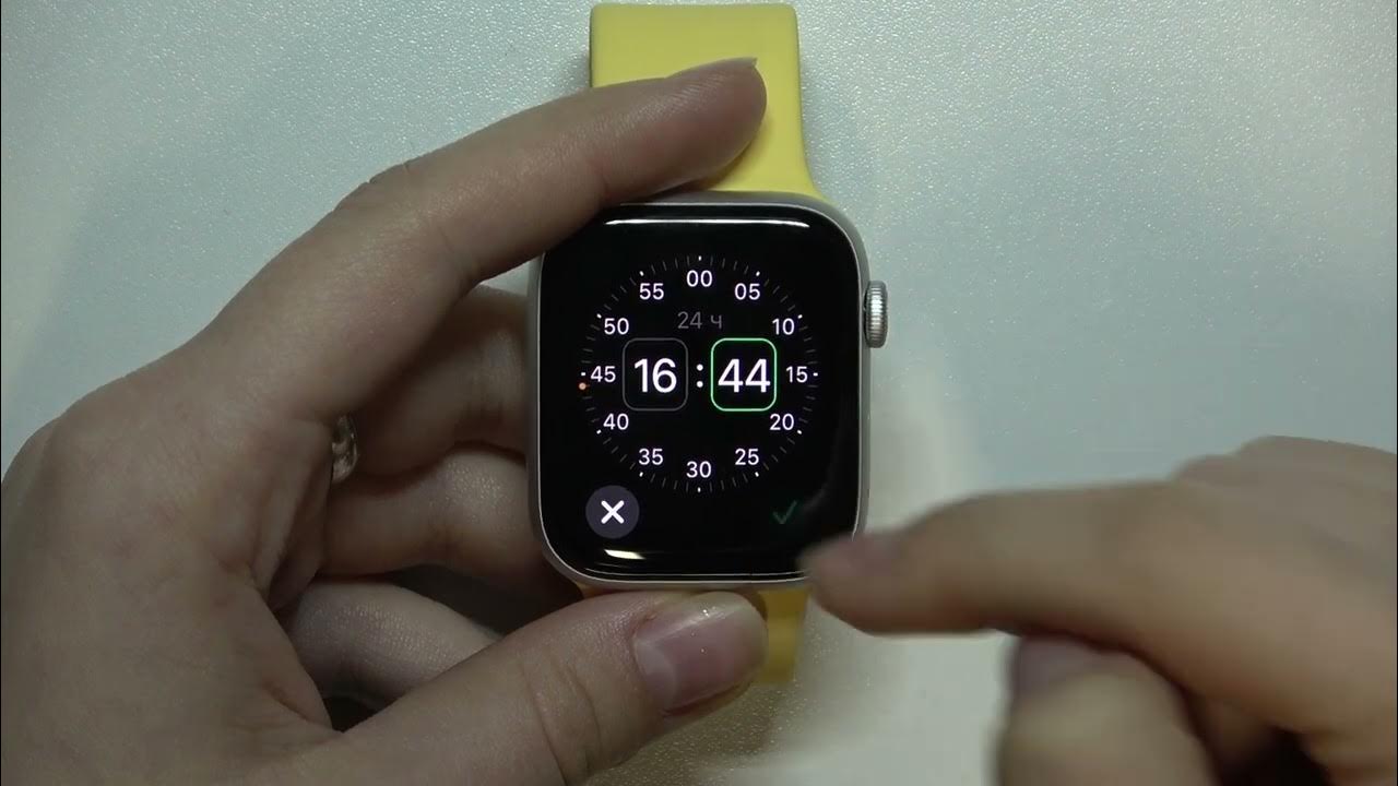 Как добавить будильник на Apple Watch SE 2ndGen / Настройки будильника ...