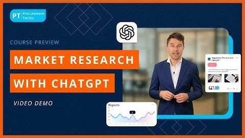 Market Research with ChatGPT (Video Demo)