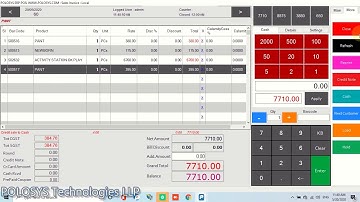 How to hold multiple bills in Polosys POS
