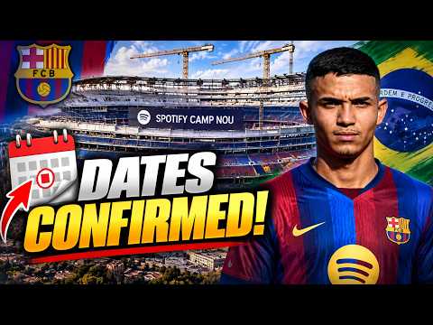 Camp Nou Timeline Revealed | Barça Scout Brazilian Defender
