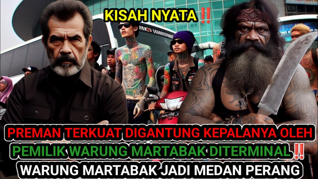 KISAH NYATA❗TAKTERIMA MARTABAKNYA DI INJAK-INJAK PREMAN❗PRIA INI TUNJUKAN KEHEBATAN DIHADAPAN WARGA
