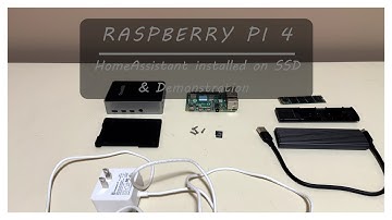 Raspberry Pi4 installation on SSD and Home Assistant Installation with walkthrough.