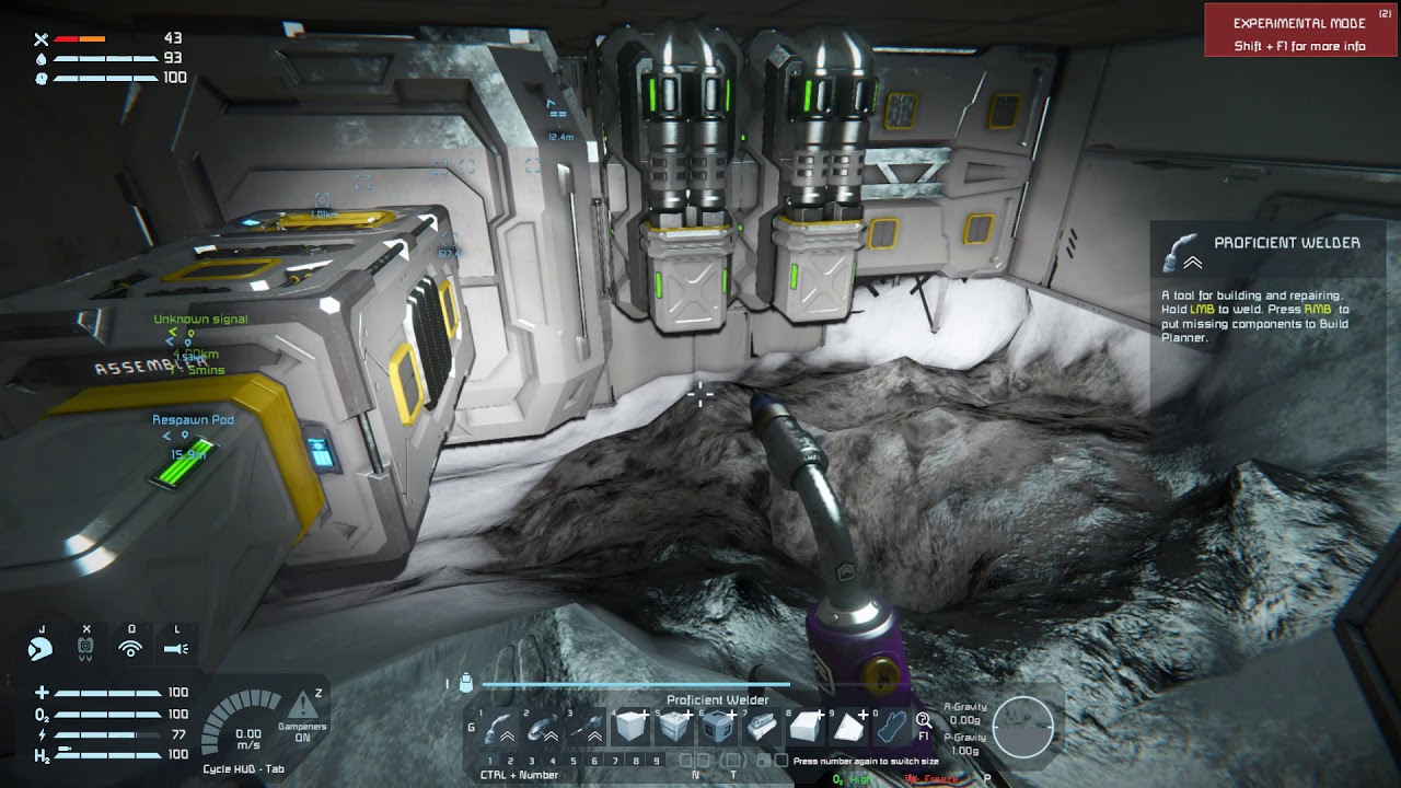 Space Engineers Survival Ep 011 - Base Building - YouTube