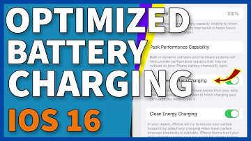How To Turn On Optimized Battery Charging In iOS 16