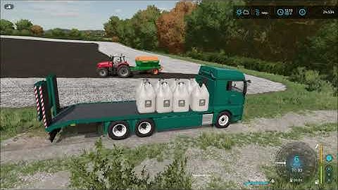 Farming Simulator 22. How to spread lime on a field.