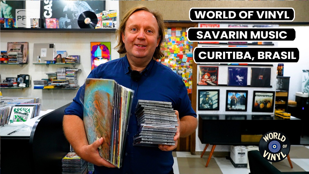 VINIS RAROS NO BRASIL! 😱 Achados Incríveis na Savarin Music em Curitiba