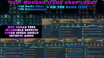 Borderlands 4 Modded Drop Lobby, Max Modded Weapons, Infinite Ammo, Godmod, Modded Repkits. . . .