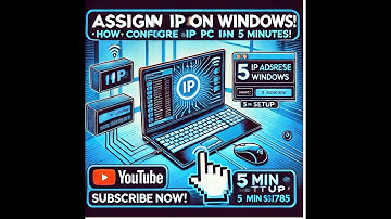 How to Assign an IP Address on Windows:  Configure Your PC in 5 Minutes! 💻 Subscribe Now!