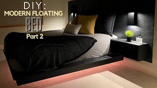 DIY: How To Build A Modern Floating Bed-Part 2