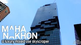 MahaNakhon Tower a luxury mixed use skyscraper, Thailand's tallest building มหานคร