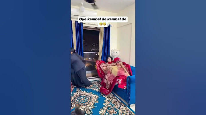 Kambal da..thand hai🥶
