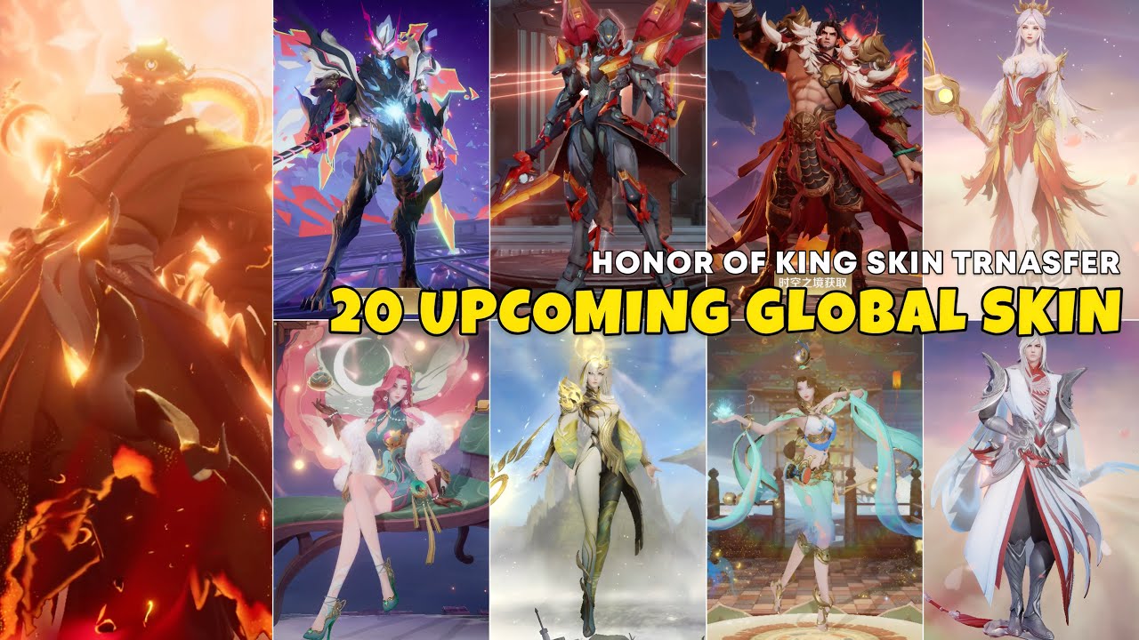 Upcoming Global 20 High Tier Skin Honor Of king  2026 - Skill Effect Preview