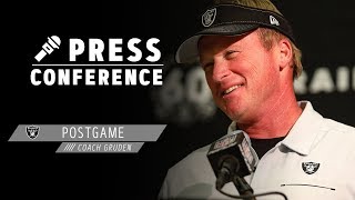 Coach Gruden Postgame Presser - 11.3.19 | Raiders