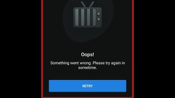 Fix Hotstar Oops!Something went wrong Please try again in sometime
