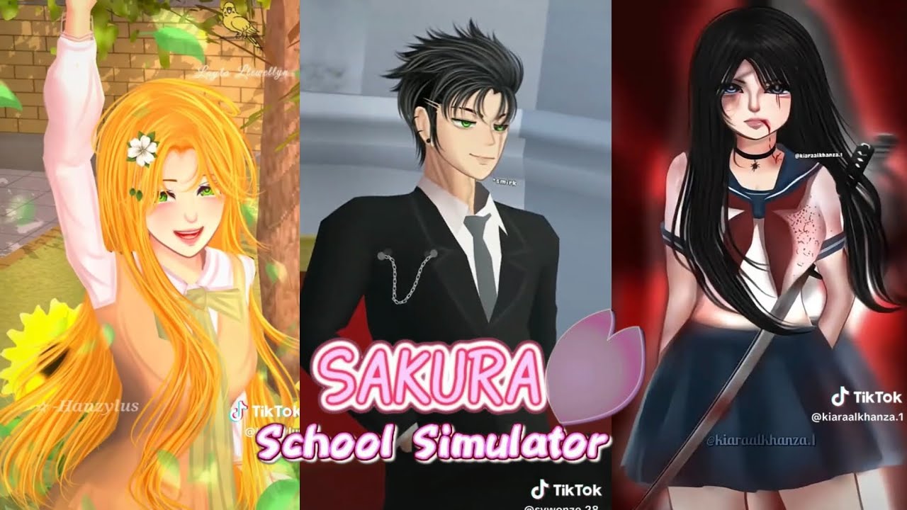 KUMPULAN VIDIO TIKTOK SAKURA SCHOOL SIMULATOR || part 1