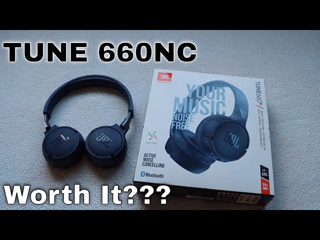 JBL Tune 660NC Bluetooth Noise Cancelling Headphones