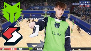 T-Wolves Gaming battles Blazer5 Gaming in NBA 2K League 5v5 Action I May 9, 2024