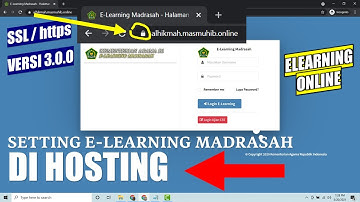 Cara Mengonlinekan Elearning Madrasah, Mengupgrade Versi 3, dan Memberikan SSL / https