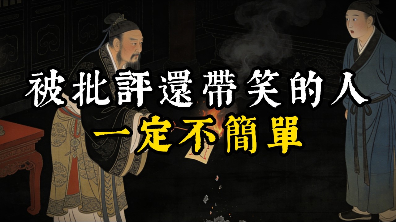 被批評還帶笑的人一定不簡單#智慧#强者謀略#人生感悟#處世智慧#人際關係