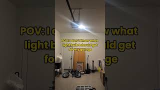 Choose the right LED light for your garage space #gtlite