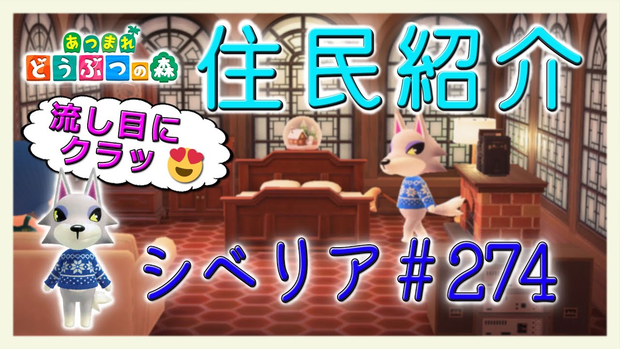 あつまれどうぶつの森 シベリア ペーター フランソワ(ゆん) あつまれ どうぶつの森～シベリアの誕生日会 | 気まま女ぐらし
