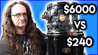 Cheap vs Expensive drums 2: DW vs Tama Rockstar