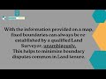What is the difference between general boundary and fixed boundary