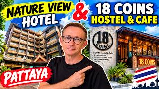 NATURE VIEW HOTEL & 18 COINS PATTAYA 🏨 2 Budget Hotels in Pattaya Thailand