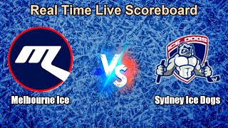 Melbourne Ice vs Sydney Ice Dogs Live Score - Australia Australian Ice Hockey League