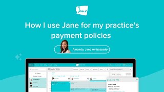 How I use Jane for my practice's payment policies #mentalhealthprofessionals #janeapp #tutorial