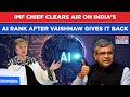 IMF Chief Backtracks On India's AI Rank After Davos Faceoff With Vaishnaw? Georgieva Blames...