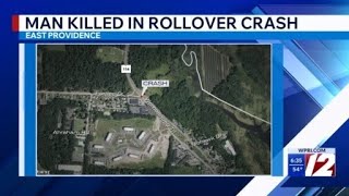 Man dies in East Providence rollover crash