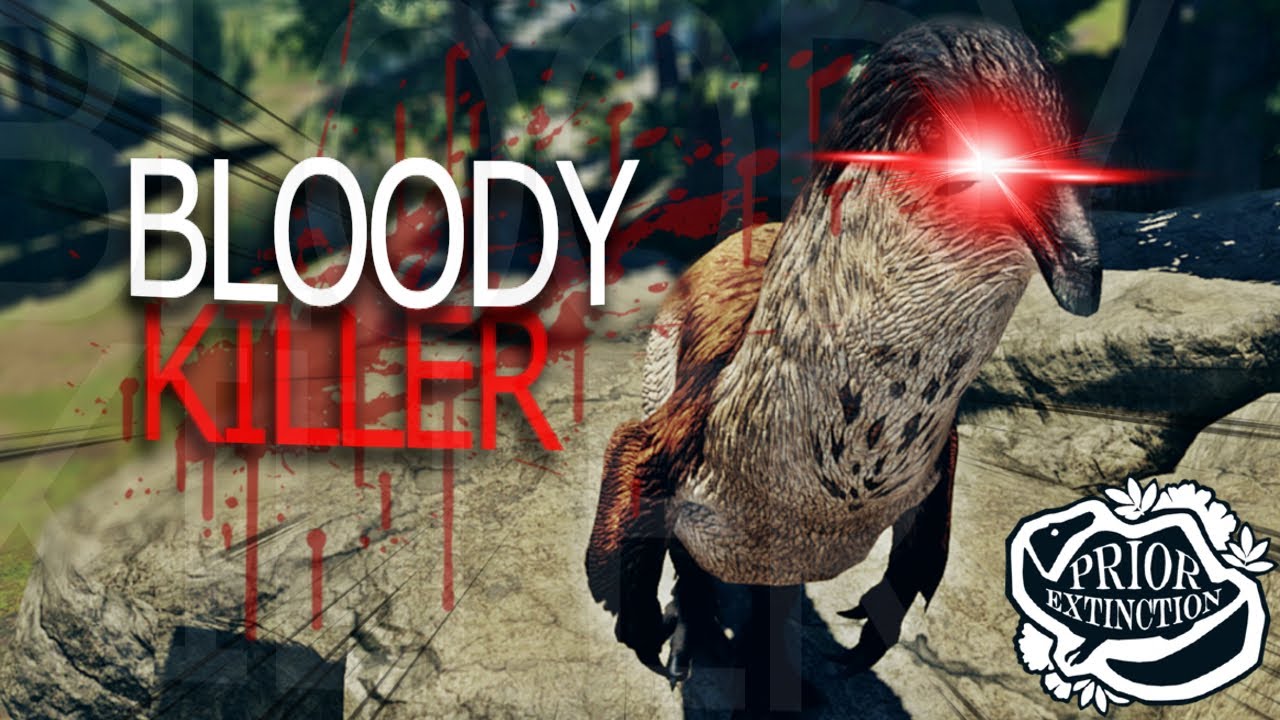 Beipiaosaurus the BLOODY KILLER - Prior Extinction ROBLOX