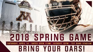 Gopher Football 2018 Spring Game: Maroon vs. Gold