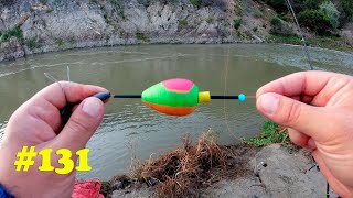 Float Fishing with Worm || Catfish Fishing Techniques in the River || Great Carp Hunt